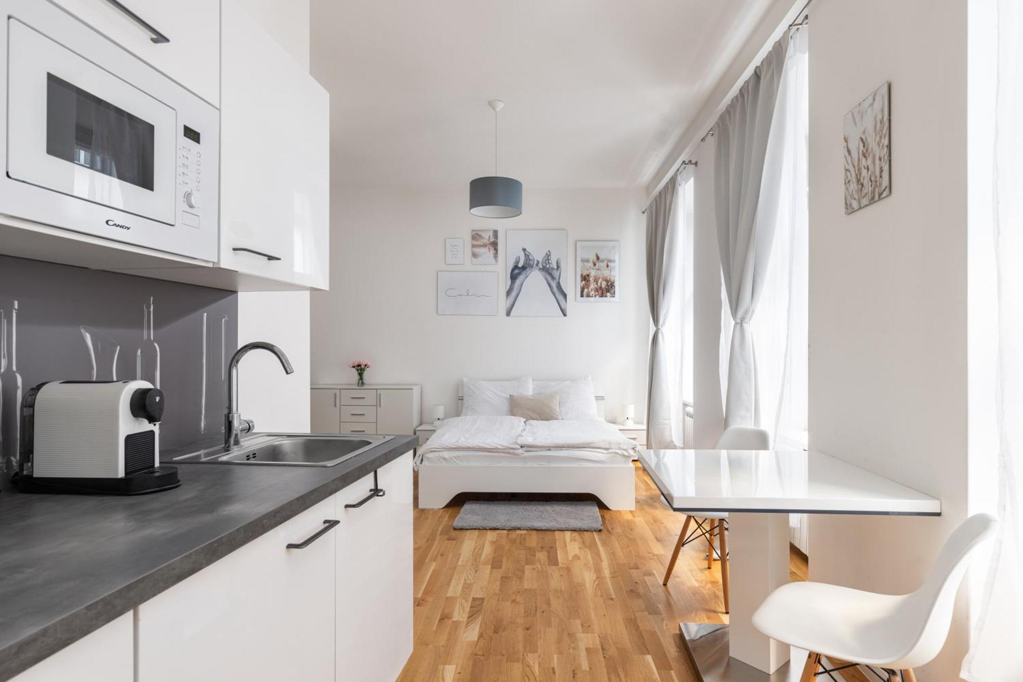 Stay2Gether Beige Nest - Metro Florenc براغ المظهر الخارجي الصورة